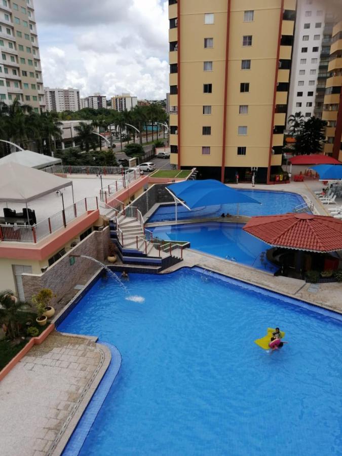 Caldas Novas - Go - Apartamento Parque Das Aguas Quentes Bloco 1 - Em Frente Clube Prive Buitenkant foto